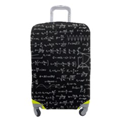 Math-equations-formulas-pattern Luggage Cover (small) by Simbadda