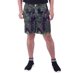 Military-background-grunge---- Men s Pocket Shorts by Simbadda