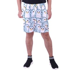 Penguins-pattern Men s Pocket Shorts by Simbadda