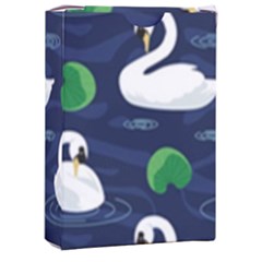 Swan-pattern-elegant-design Playing Cards Single Design (Rectangle) with Custom Box