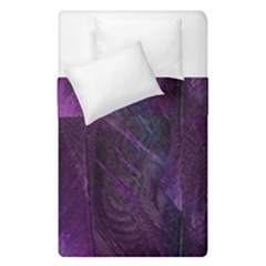 Feather Pattern Texture Form Duvet Cover Double Side (single Size) by Grandong