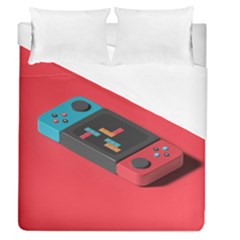 Gaming Console Video Duvet Cover (queen Size) by Grandong