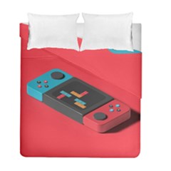 Gaming Console Video Duvet Cover Double Side (full/ Double Size) by Grandong