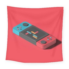 Gaming Console Video Square Tapestry (large)