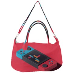 Gaming Console Video Removable Strap Handbag by Grandong