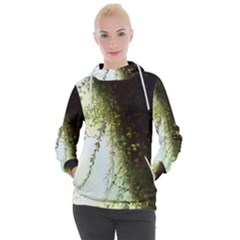 Branch Plant Shrub Green Natural Women s Hooded Pullover by Grandong