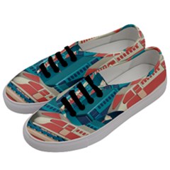 Bridge Transportation Train Toys Men s Classic Low Top Sneakers