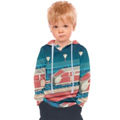 Bridge Transportation Train Toys Kids  Overhead Hoodie