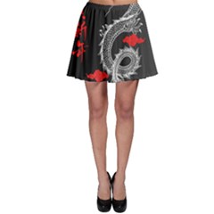 Dragon  Skater Skirt by Sonugujjar