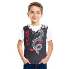 Dragon  Kids  Basketball Tank Top by Sonugujjar