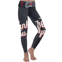 Dragon  Kids  Lightweight Velour Classic Yoga Leggings by Sonugujjar