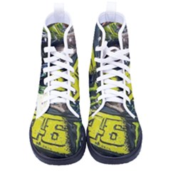 Download (1) D6436be9-f3fc-41be-942a-ec353be62fb5 Download (2) Vr46 Wallpaper By Reachparmeet - Download On Zedge?   1f7a Men s High-top Canvas Sneakers by AESTHETIC1