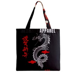 2 Untitled Design Zipper Grocery Tote Bag