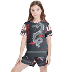 2 Untitled Design Kids  Tee And Sports Shorts Set by Sonugujjar