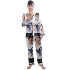 Img 20230716 195940 Img 20230716 200008 Men s Long Sleeve Satin Pajamas Set by 3147330