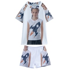 Img 20230716 195940 Img 20230716 200008 Kids  Swim Tee And Shorts Set