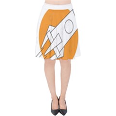 Img 20230716 190422 Velvet High Waist Skirt