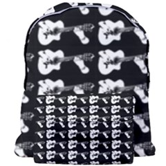 Guitar player noir graphic Giant Full Print Backpack