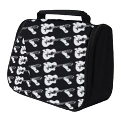 Guitar player noir graphic Full Print Travel Pouch (Small)