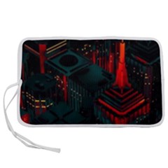 A Dark City Vector Pen Storage Case (m) by Proyonanggan