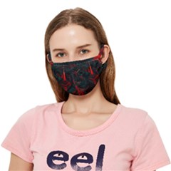 A Dark City Vector Crease Cloth Face Mask (adult)