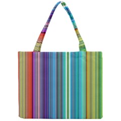 Color Stripes Mini Tote Bag