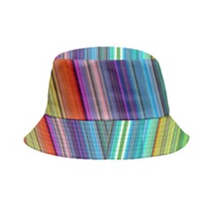 Color Stripes Inside Out Bucket Hat by Proyonanggan