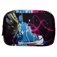 Sneakers Shoes Patterns Bright Make Up Pouch (Small)