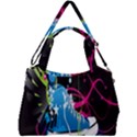 Sneakers Shoes Patterns Bright Double Compartment Shoulder Bag View2