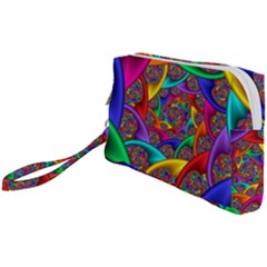 Color Spiral Wristlet Pouch Bag (small) by Proyonanggan