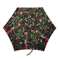 Colorful Abstract Background Mini Folding Umbrellas by Proyonanggan