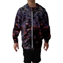 Twilight Treasures: Rocky Beachscape  Kids  Hooded Windbreaker by dflcprintsclothing