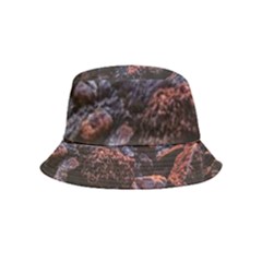 Twilight Treasures: Rocky Beachscape  Inside Out Bucket Hat (kids) by dflcprintsclothing