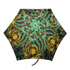 Monkey Tiger Bird Parrot Forest Jungle Style Mini Folding Umbrellas by Grandong