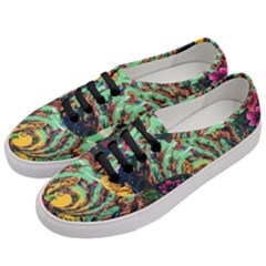 Monkey Tiger Bird Parrot Forest Jungle Style Women s Classic Low Top Sneakers by Grandong