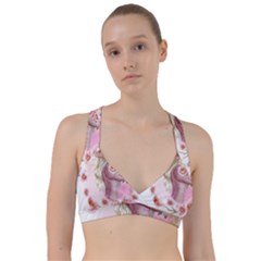 Women with flowers Sweetheart Sports Bra