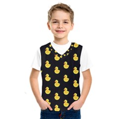 Rubber Duck Kids  Basketball Tank Top by Valentinaart