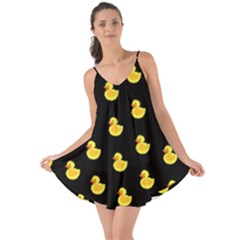 Rubber Duck Love The Sun Cover Up by Valentinaart