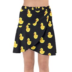 Rubber Duck Wrap Front Skirt