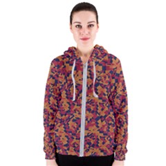 Kaleidoscope Dreams  Women s Zipper Hoodie by dflcprintsclothing