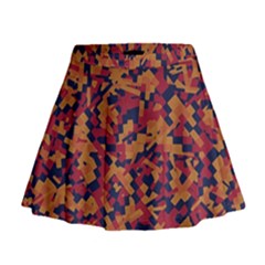Kaleidoscope Dreams  Mini Flare Skirt by dflcprintsclothing