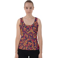 Kaleidoscope Dreams  Velvet Tank Top by dflcprintsclothing