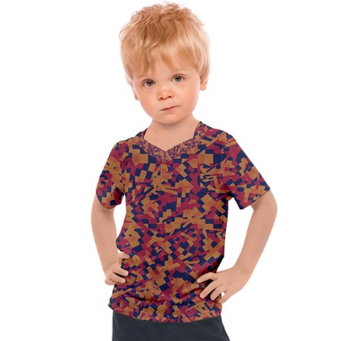 Kaleidoscope Dreams  Kids  Sports Tee by dflcprintsclothing