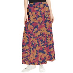 Kaleidoscope Dreams  Maxi Chiffon Skirt by dflcprintsclothing