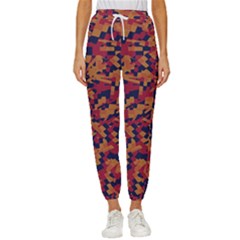 Kaleidoscope Dreams  Women s Cropped Drawstring Pants