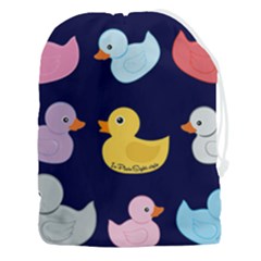 Duck Pattern Drawstring Pouch (3xl) by InPlainSightStyle