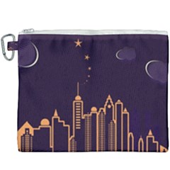 Skyscraper Town Urban Towers Canvas Cosmetic Bag (xxxl) by Bangk1t