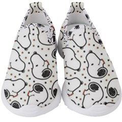 Dog Pattern Kids  Slip On Sneakers