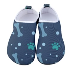 Bons Foot Prints Pattern Background Women s Sock-style Water Shoes