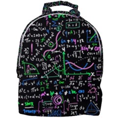 Math Linear Mathematics Education Circle Background Mini Full Print Backpack